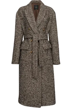 Pinko Trench Coats, female, , S, Camille Coat