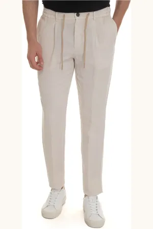 Berwich Cropped Trousers, male, , 5XL, Trousers with lace tie