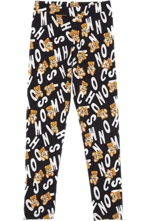 Moschino Leggings, female, , 10 Y, Logo All Over Leggings