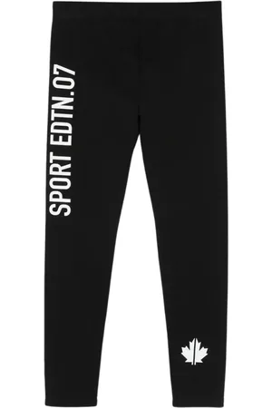 Dsquared2 Leggings, unisex, , 14 Y, Solid Color Leggings