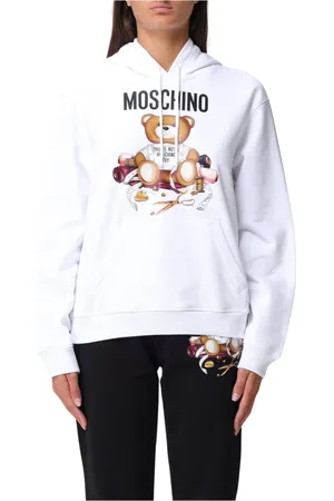 Moschino Hoodies, female, , XS, Stylish Fleece Sweatshirt
