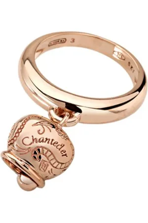 CHANTECLER Rings, female, , 51 MM, Rose Gold Bell Shape Ring