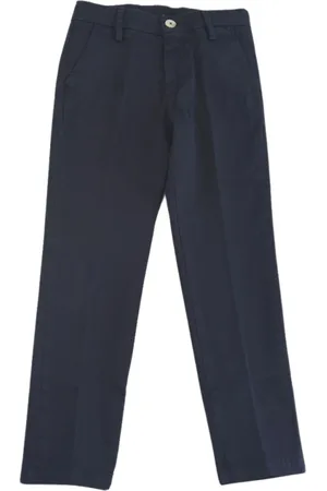 Aeronautica Militare Solid Color Chinos Trousers