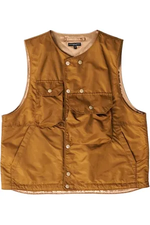 ENGINEERED GARMENTS Cover Vest Coyote Flight Satin