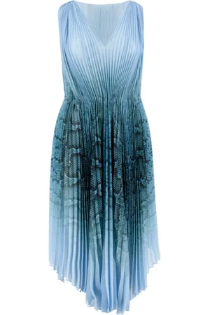 ERMANNO SCERVINO Python Print Sleeveless Dress