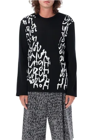 Comme des Garçons Sweatshirts, male, , S, Long Sleeve Tee