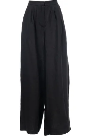 LE TRICOT PERUGIA Linen Trousers, Over Fit, Made in Italy