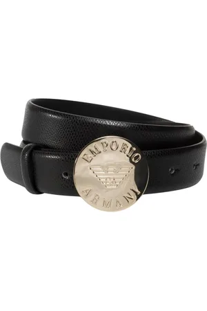 Emporio Armani Belts, female, , 85 CM, Logo Buckle Belt