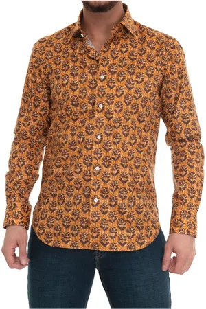Carrel Casual Shirts, male, , XL, Italian Neck Casual Shirt