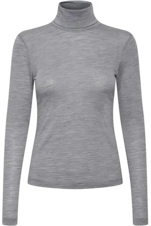 Gestuz Melange Wool Rollneck Turtleneck