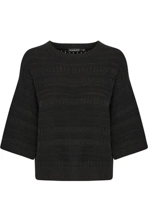 Soaked in Luxury Knit Pullover with ¾ Sleeves