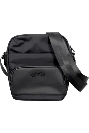 Paul & Shark Messenger Bags, male, , ONE SIZE, Rubber and Fabric Shoulder Bag with Logo