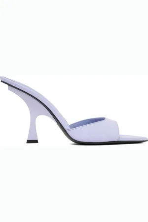 The Attico Heeled Mules, female, , 6 UK, Lavender Ester Mules