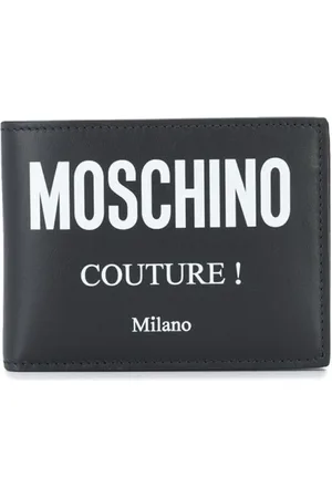 Moschino Wallets & Cardholders, male, , ONE SIZE, Leather Logo Wallet