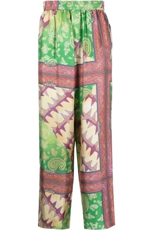 ARIES Wide Trousers, male, , W28, Trousers MultiColour