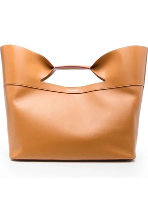 Alexander McQueen Handbags, female, , ONE SIZE, Bow Leather Tote Bag