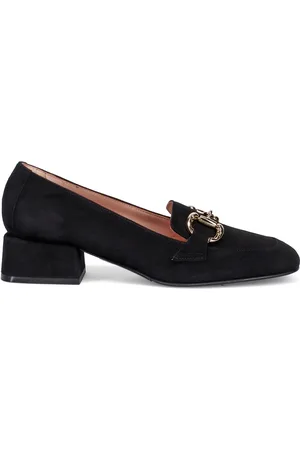 SANGIORGIO Pumps, female, , 3 UK, Elegant Suede Square Toe Shoes