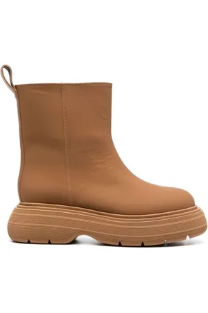 Gia Borghini Ankle Boots with Chunky Sole