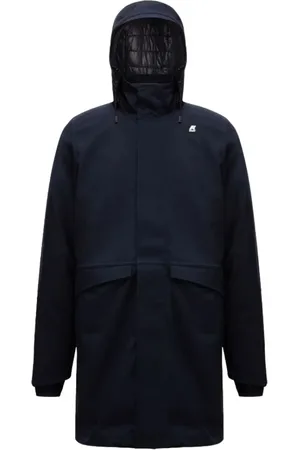 K-Way Parkas, male, , XL, Padded Coat with Detachable Hood