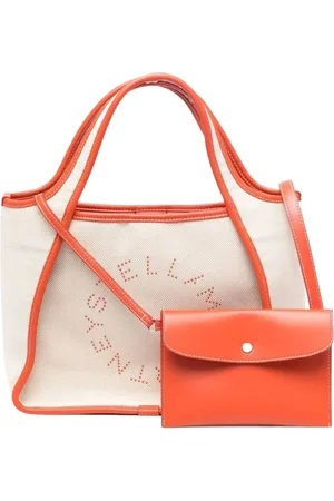 Stella McCartney Logo Canvas Tote Bag
