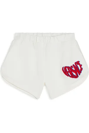 VERSACE Shorts, female, , 8 Y, Heart Logo Kids Sports Shorts