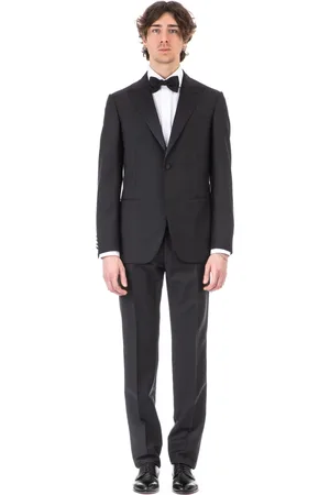 CARUSO Single Breasted Suits, male, , 5XL, Smoking Sartorial Fit
