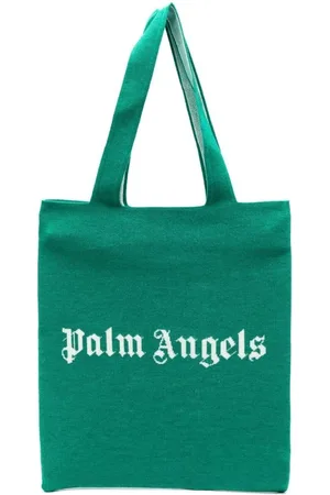Palm Angels Stylish Wool Blend Tote Bag