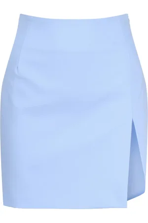Andamane Cotton Skirt with High Waist
