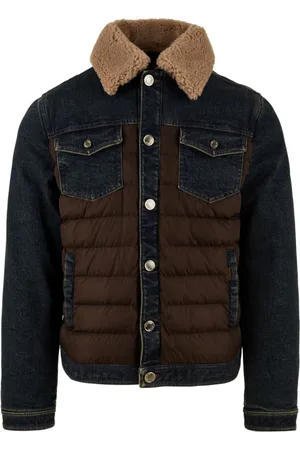 MOORER Denim Jackets, male, , L, Mondor-Fur Jacket for Men