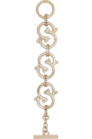 Salvatore Ferragamo Gold-tone Gancini Link Bracelet