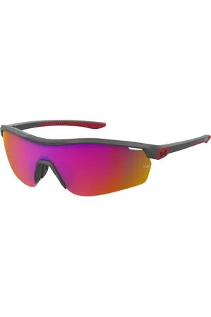 Under Armour Sunglasses, female, , ONE SIZE, 7001/S Sunglasses Grey Black/Red Infrared