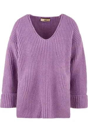 AKEP V-neck Knitwear, female, , XS, Lilac Jumper