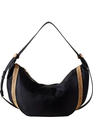 Borbonese Shoulder Bags, female, , ONE SIZE, Versatile Orbit Hobo Shoulder Bag