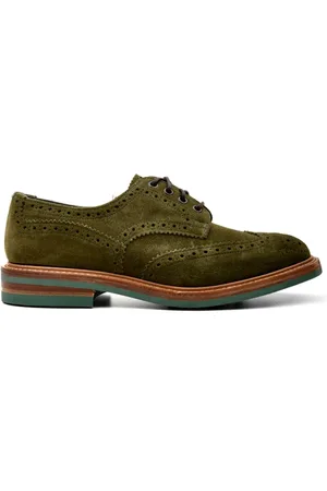 TRICKERS Business Shoes, male, , 7 1/2 UK, Suede Flat Shoes