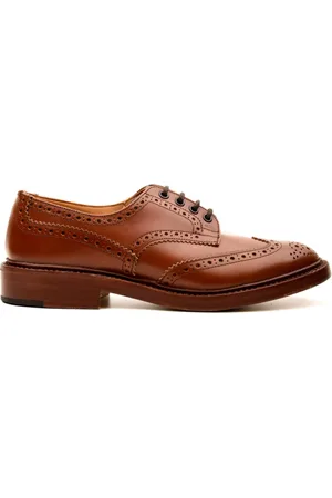 TRICKERS Business Shoes, male, , 7 1/2 UK, Antique Leather Brogues