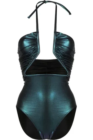 Rick Owens One-piece, female, , S, Iridescent Cut-Out Swimsuit