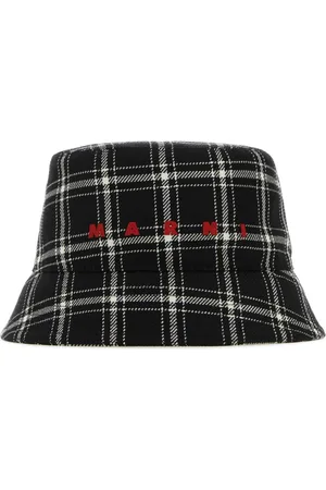 Marni Embroidered Wool Bucket Hat