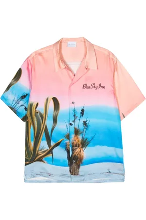 BLUE SKY INN Printed Viscose Shirt