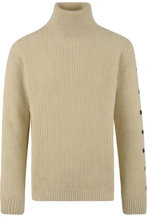 D.A. Daniele Alessandrini Turtlenecks, male, , L, Cream Turtleneck for Men