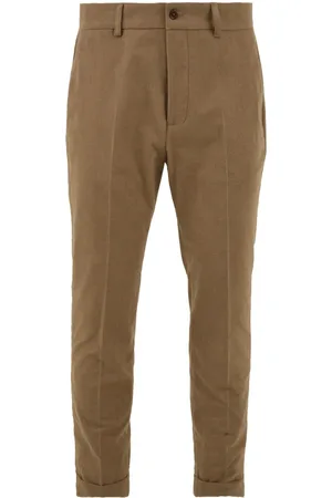 D.A. Daniele Alessandrini Camel Trousers - Stylish Design