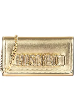 Moschino Clutches, female, , ONE SIZE, Golden Clutch