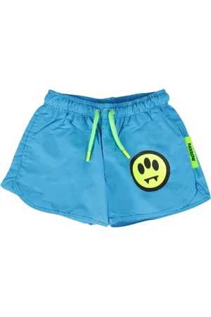 BARROW Swimming Trunks, male, , 6 Y, Turquoise Swim Trunks with Elastic Waistband