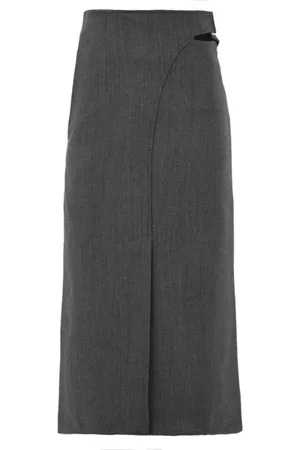 Beatrice B Midi Skirts, female, , XS, Grey Skirt - Donna Modello 23Fa5771 Krip 90