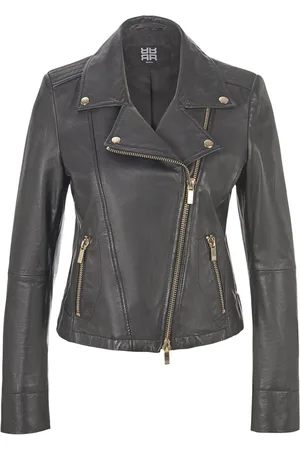 Riani Cool Biker-Style Leather Jacket