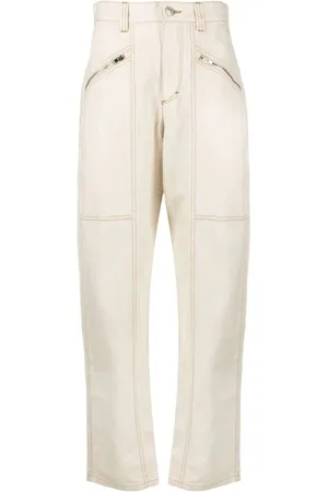 Isabel Marant Straight Trousers, female, , S, Cargo Jeans
