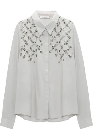 Dorothee Schumacher Shirts, female, , M, Sparkling Poplin Blouse