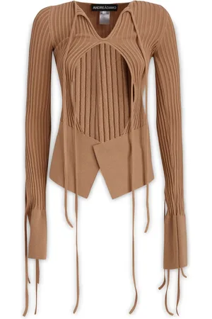 ANDREA ADAMO Long Sleeve Tops, female, , M, Long Sleeve Tops