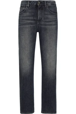 Dolce & Gabbana Straight Jeans, female, , M, Medium Rise Boyfriend Jeans
