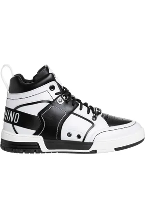 Moschino Sneakers, male, , 7 UK, Multicolour High-top Trainers