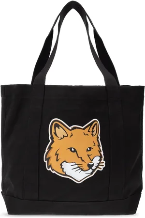 Maison Kitsuné Tote Bags, unisex, , ONE SIZE, Shopper Bag with Logo